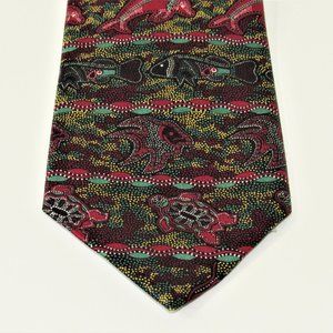 Men's Ties with Sea Life | Baribunma Silk Necktie